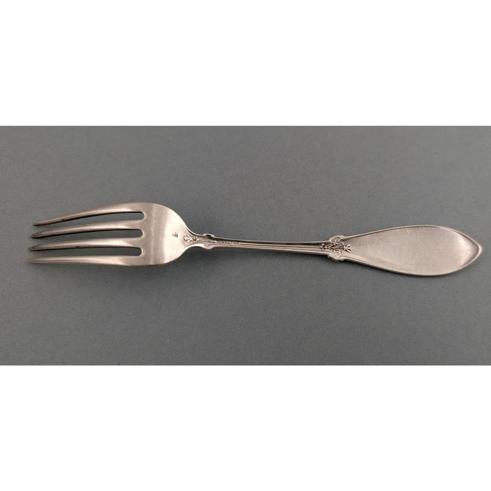 Whiting Manufacturing Co. Italian Pattern Sterling Silver Fork 6-1/4